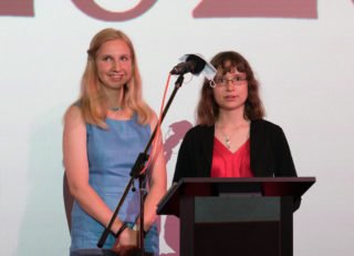 Emma Steinbrück und Lisa Heckeroth